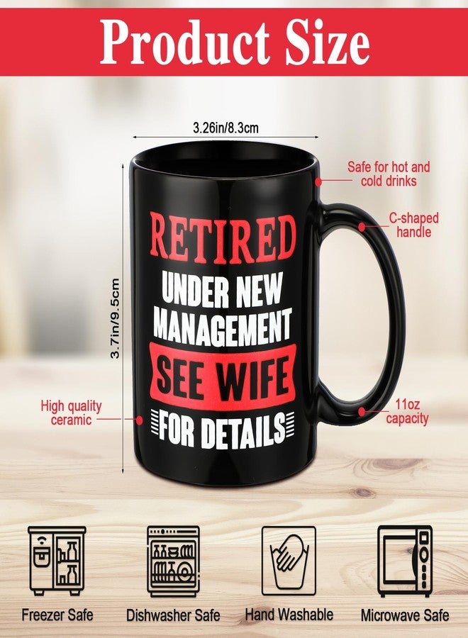 Sieral Retirement Gift Set for Men 2026 Funny Guys Retired Gifts Include Mug Baseball Cap Socks Keychain with Box - Image 2